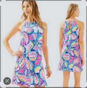 Lilly Pulitzer Colorful Floral Mini Dress